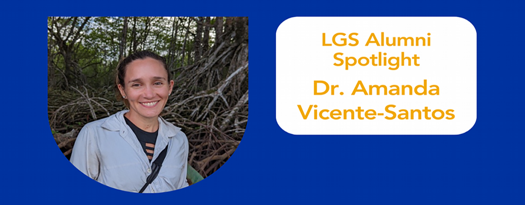 PBEE alumnus, Dr. Amanda Vicente-Santos awarded the Ecology Letters Early Career Researcher Award