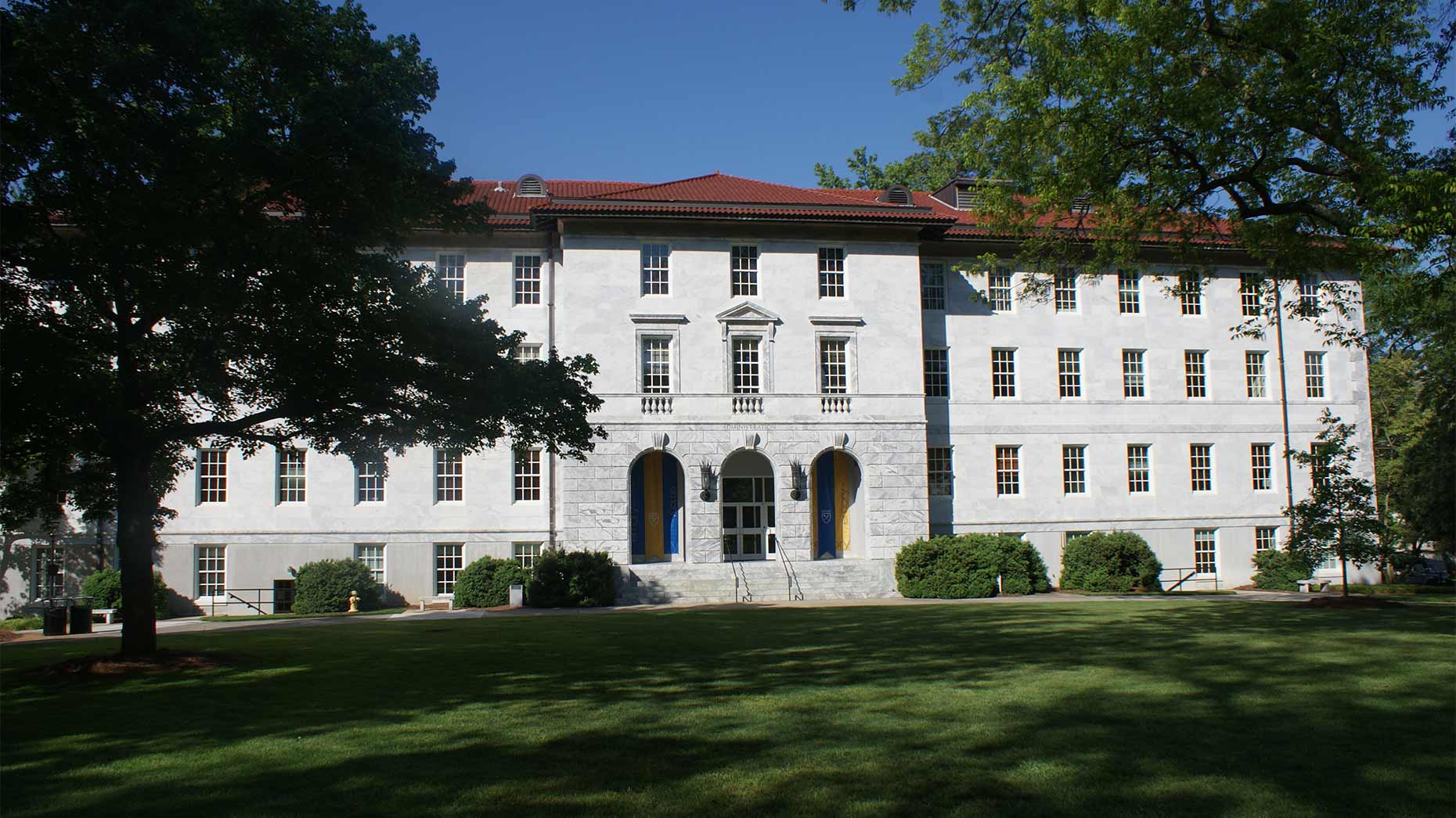 White Administration Building sits on Emory Campus.
